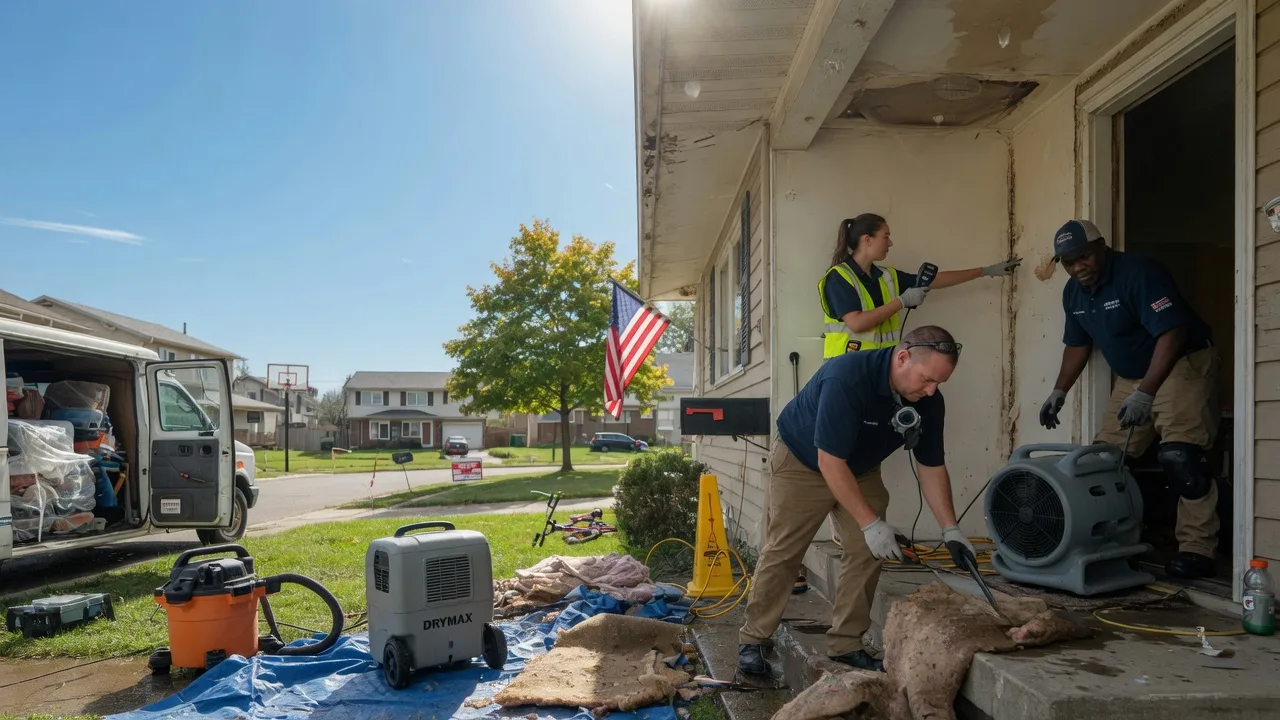 Water Damage Restoration in Bristol, TN near me